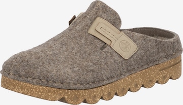 Sabots Rieker en beige : devant