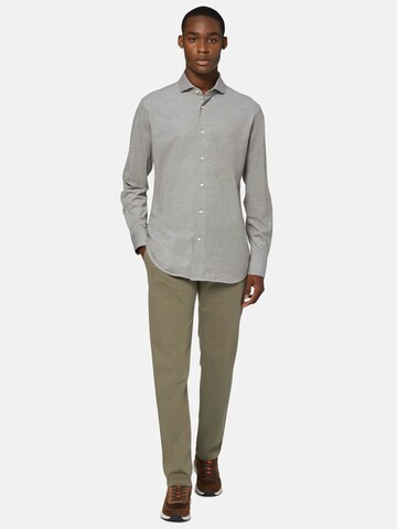 Boggi Milano Slimfit Chino nadrág 'Panama' - zöld