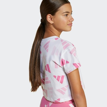 ADIDAS SPORTSWEAR Functioneel shirt 'Seasonal Essentials Celebration' in Wit