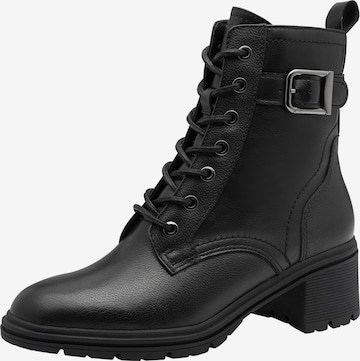 Tamaris Veterlaarsjes in Zwart: voorkant