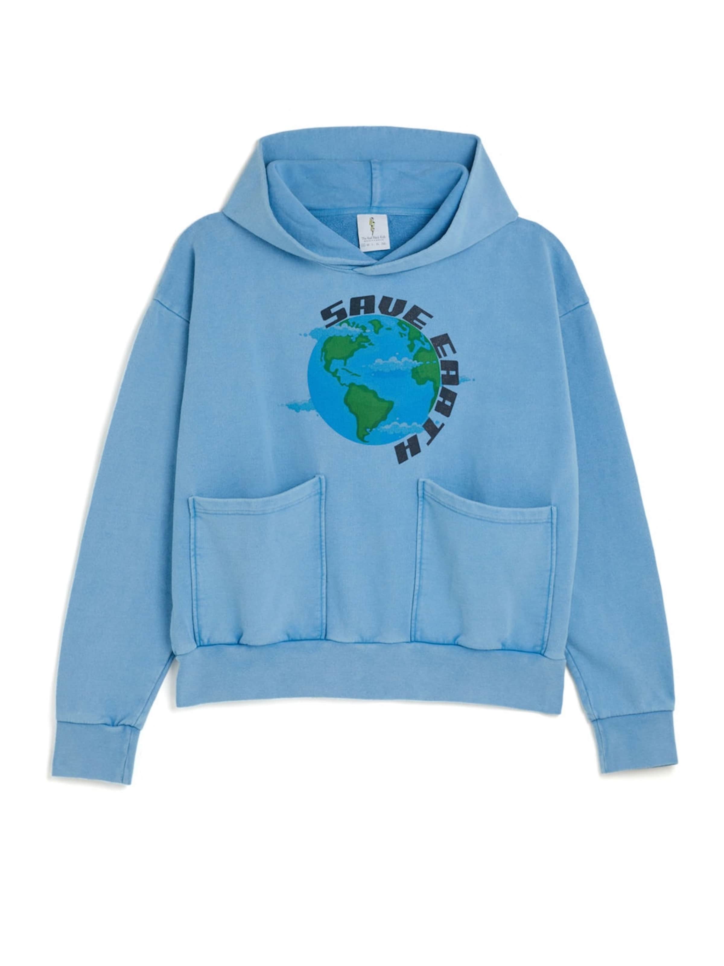 The Rad Black Kids - Sudadera en azul: frente