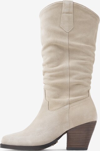 BRONX Stiefel 'Fu-Zzy' in Beige: predná strana