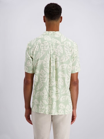 PIERRE CARDIN Regular fit Button Up Shirt in Green