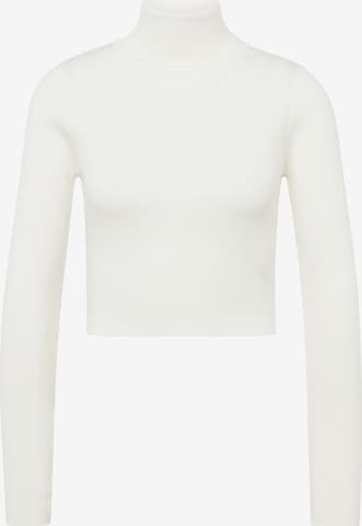 Mavi Sweater in White: front