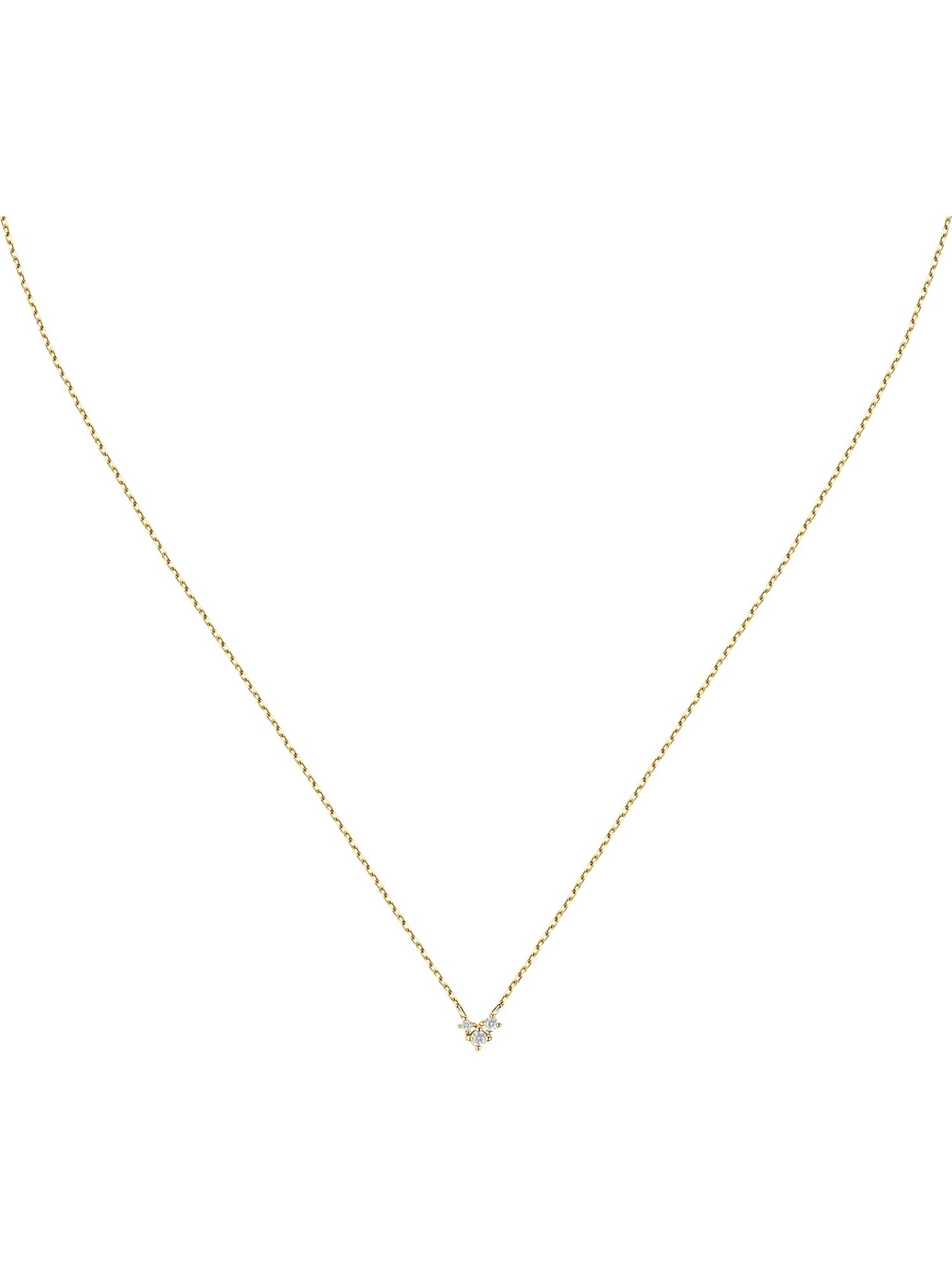 Live Diamond Necklace in Gold