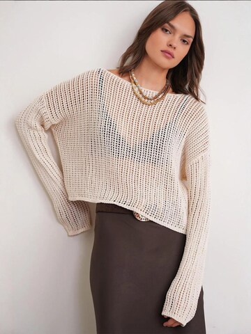 MixRay Pullover in Beige