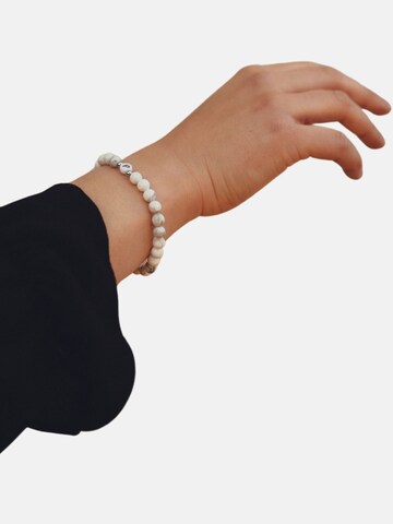 GOOD.designs Perlenarmband in Weiß