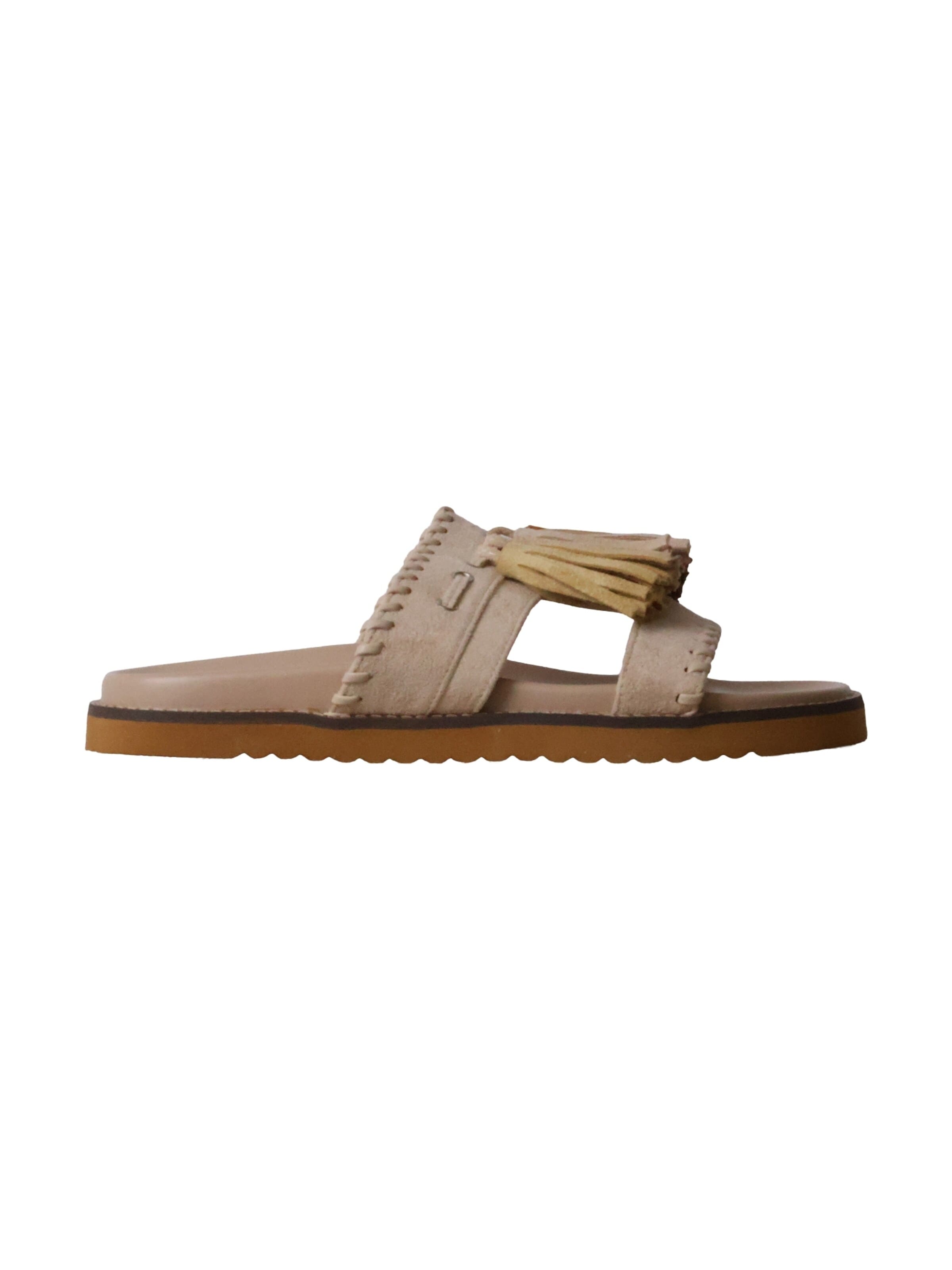 Zoccoletto 'Joalice Paris Pantoletten zum Hineinschlüpfen' di Super Mode in beige