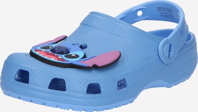 Crocs Open schoenen 'Stitch Classic K' in de kleur Blauw / Azuur / Mauve / Zwart, Productweergave