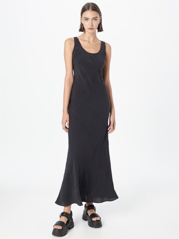 Nasty Gal Summer Dress in Black: front