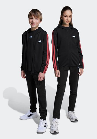 ADIDAS SPORTSWEAR Tracksuit in Black: front