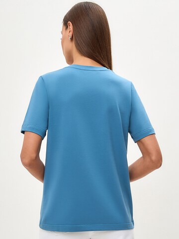 CAT by Maniita Lacitta Shirt mit Katzenprint COUNTRY CAT in Blau