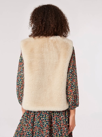 Apricot Vest in Beige