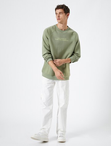 Koton Sweatshirt in Groen