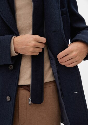 s.Oliver Between-Seasons Coat in Blue