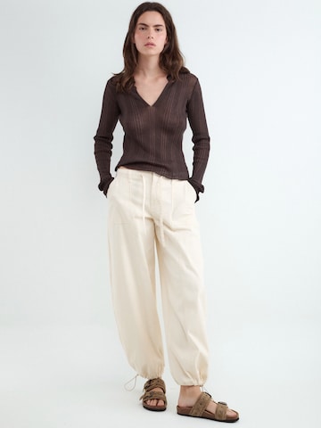 BALMOHK Pullover i brun