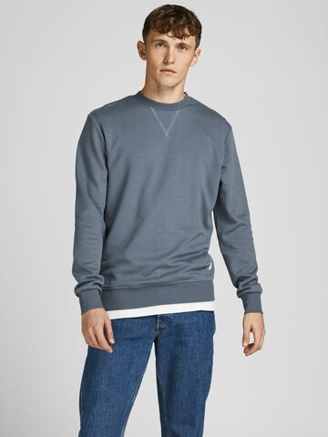 JACK & JONES Sweatshirt in Blue: front