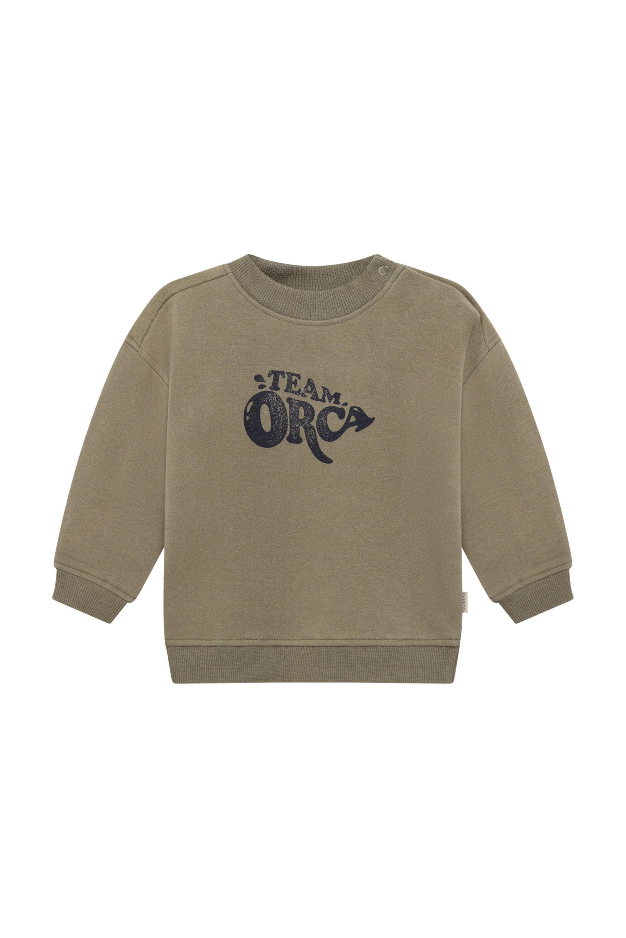 Noppies Sweatshirt in Groen: voorkant