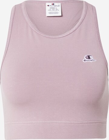 Champion Authentic Athletic Apparel Bralette Bra in Pink: front