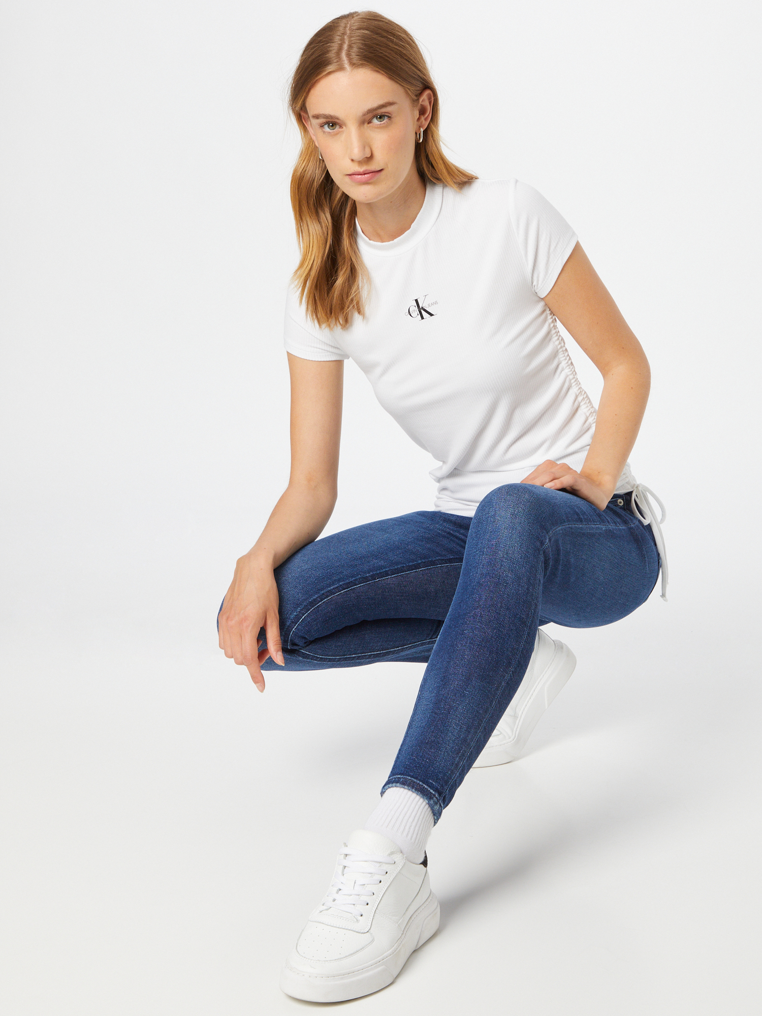 Calvin Klein Jeans T-Shirt in Weiß 