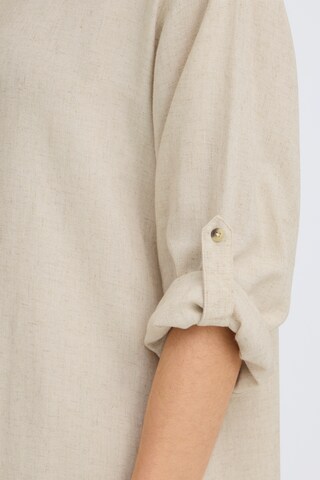 Fransa Shirt dress in Beige
