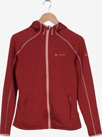VAUDE Kapuzenpullover XS in Rot: Vorderseite