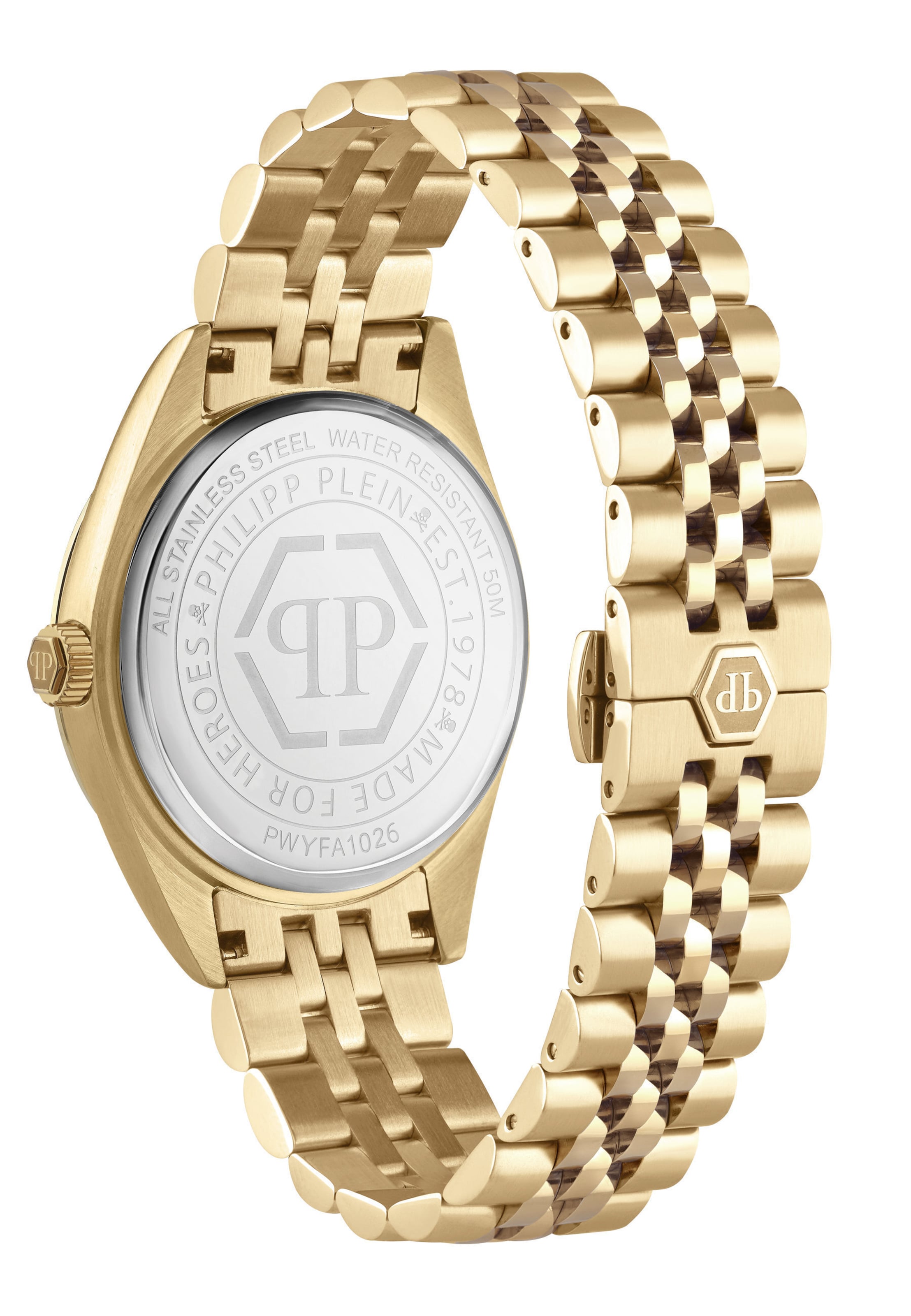 Philipp Plein Watches Analoguhr ' DATE SUPERLATIVE ' in Gold