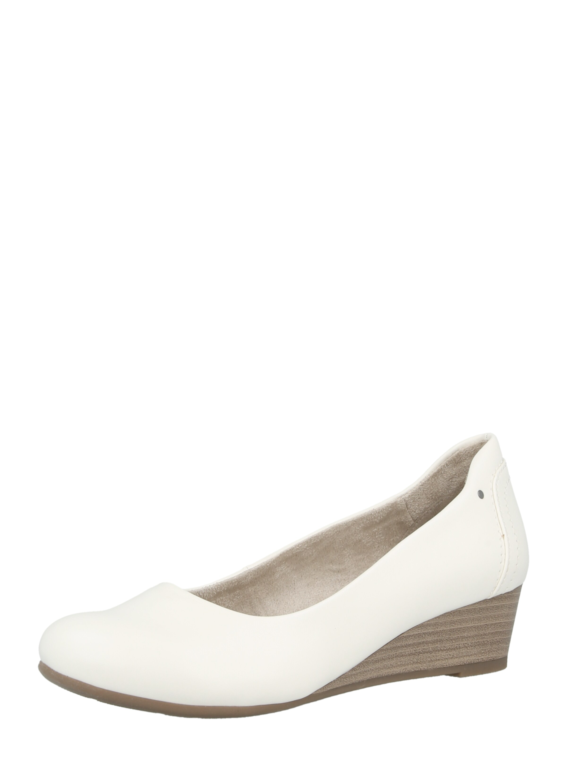 Escarpins JANA en blanc : devant