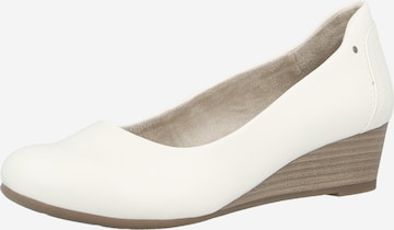 JANA Czółenka w kolorze biały: przód