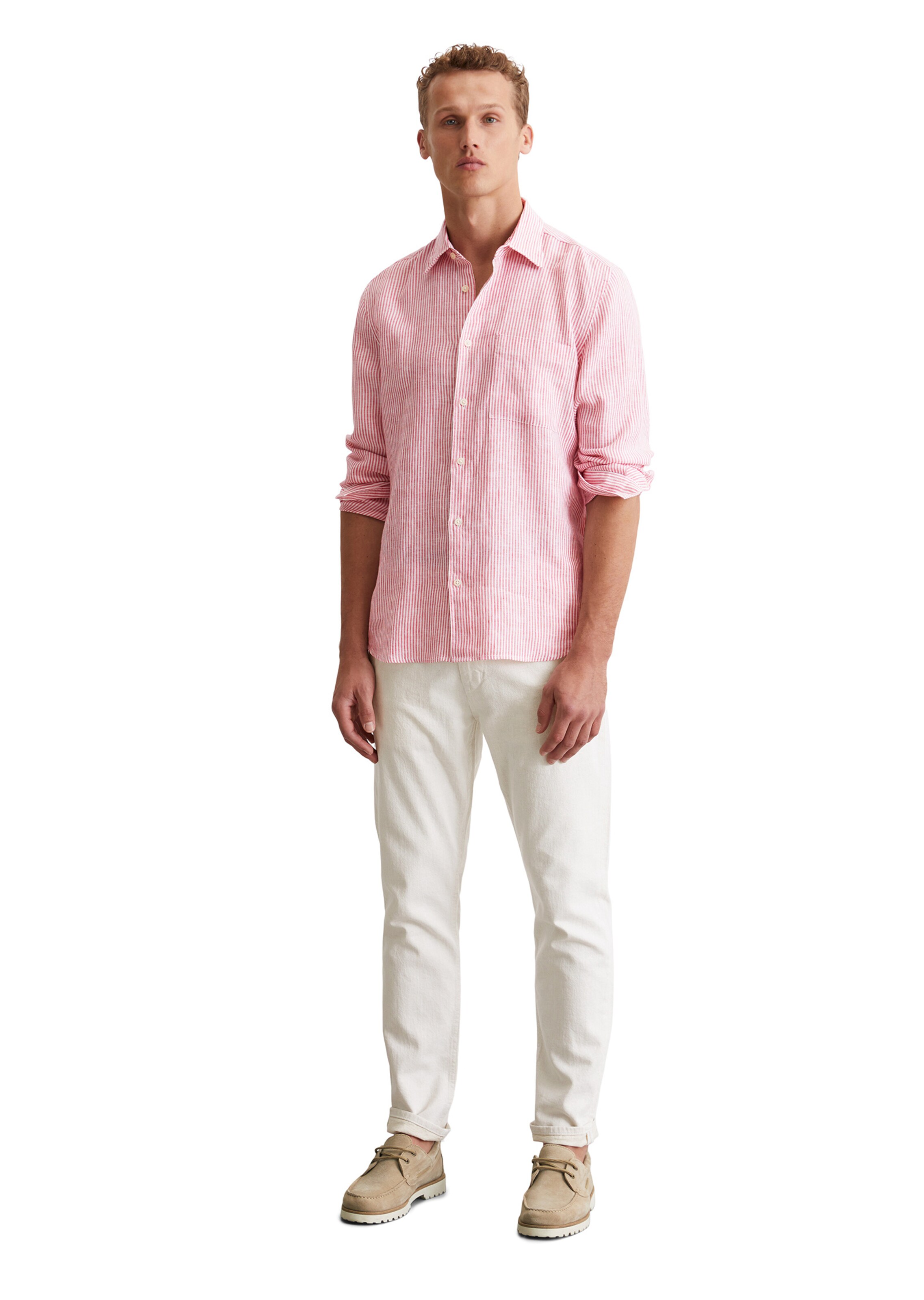 Marc O'Polo Regular Fit Hemd in Pink