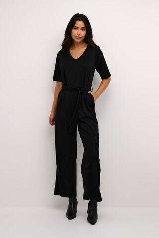 Kaffe Jumpsuit 'Kira' in Schwarz: Vorderseite