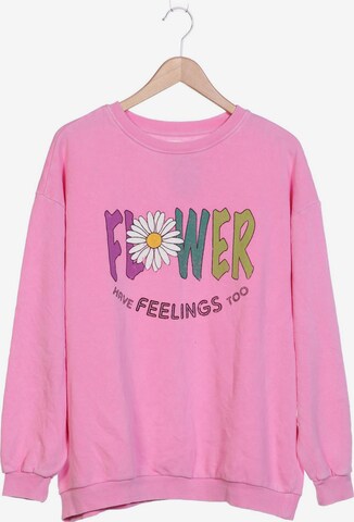 Reserved Sweatshirt & Zip-Up Hoodie in S in Pink: front