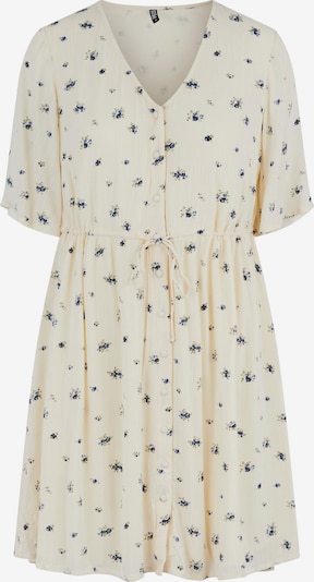 PIECES Curve Shirt Dress 'Shea' in Beige / Blue / Olive, Item view