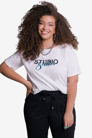 T-shirt Studio Untold en blanc : devant