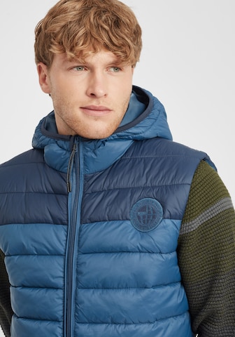 BLEND Bodywarmer 'Nippo' in Blauw