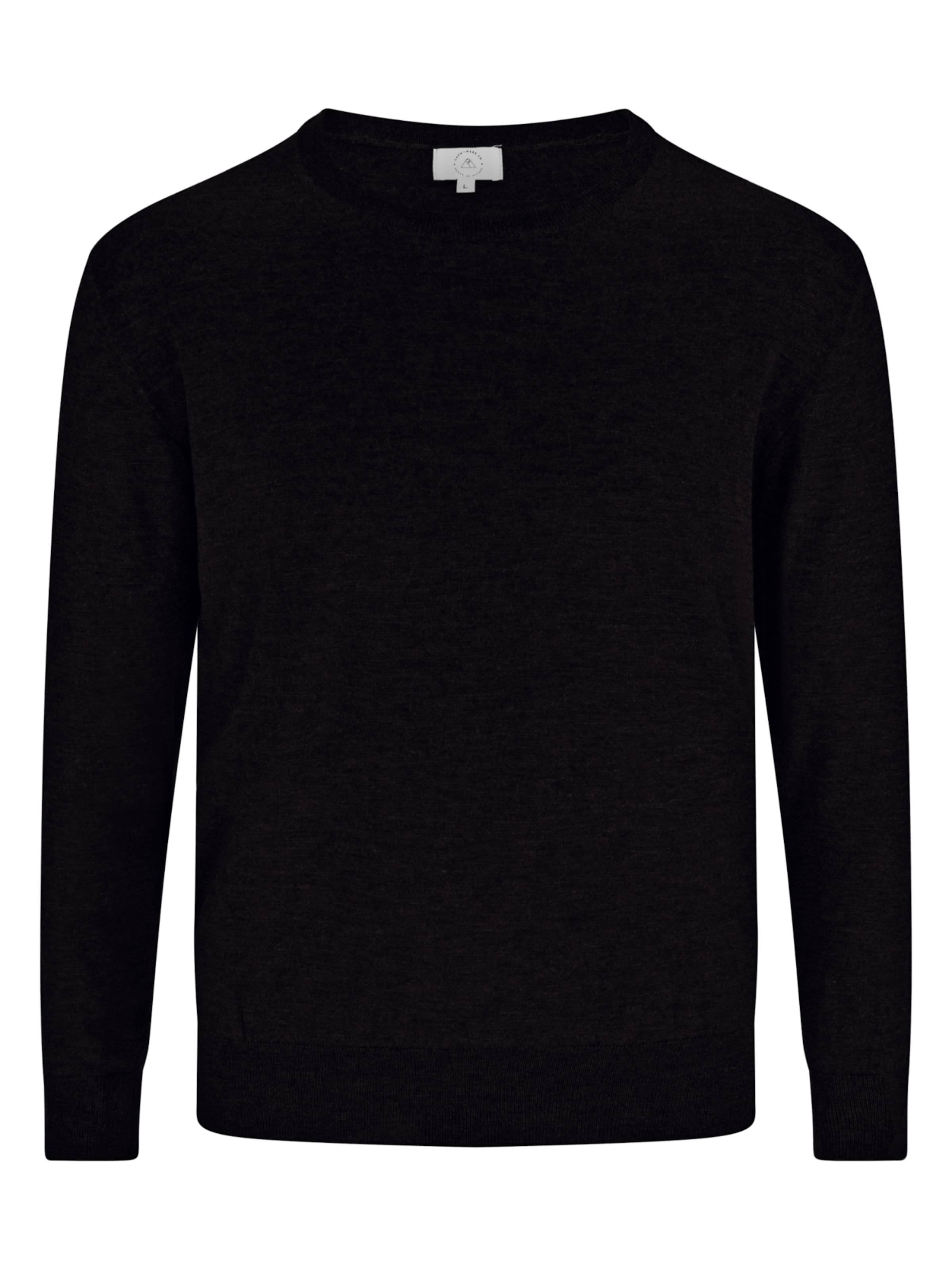 CASH-MERE.CH Pullover i sort: forside