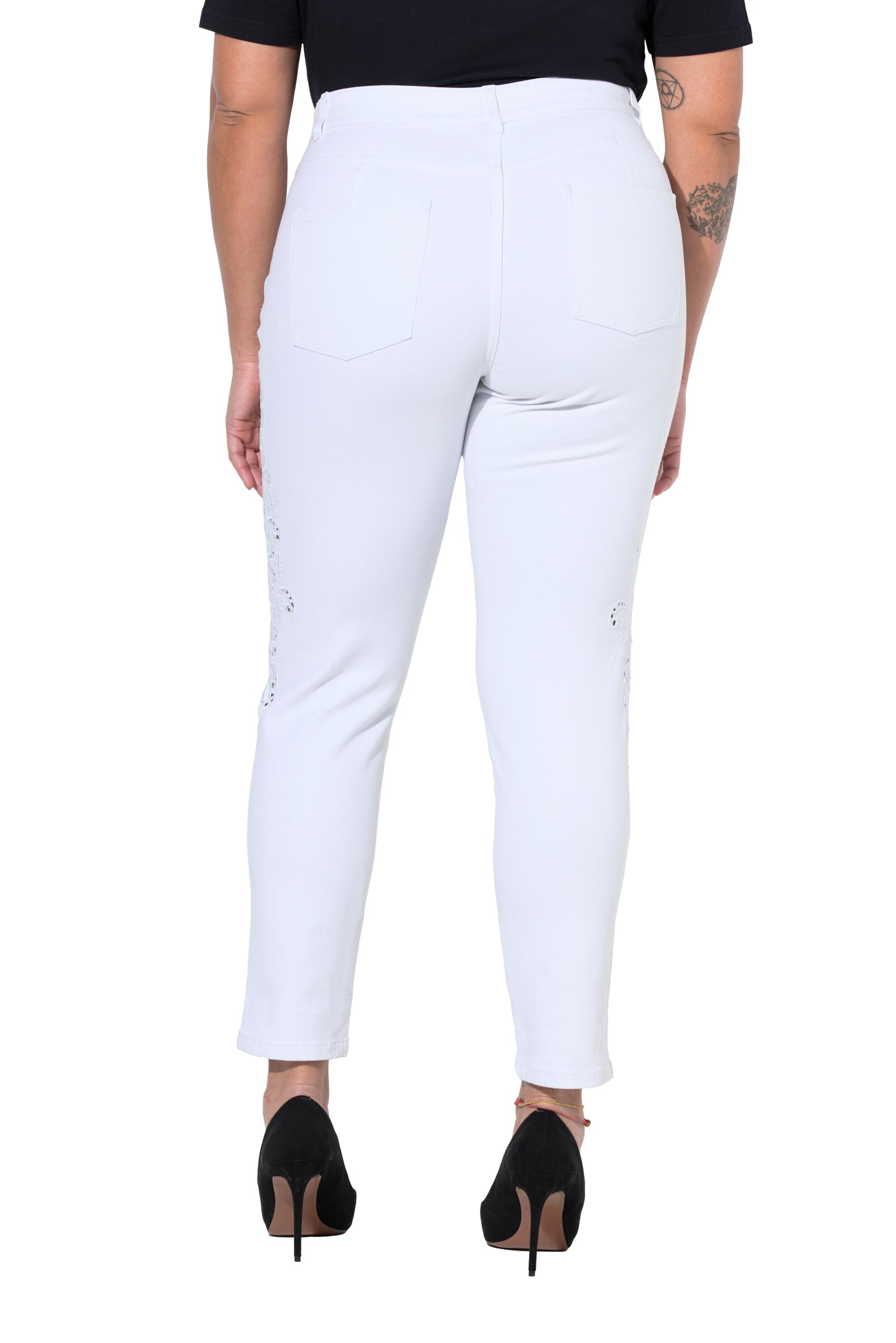 MIAMODA Slimfit Jeans in Wit