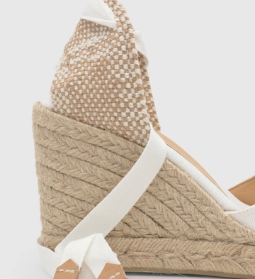 Espadrilles 'Chiara' Castañer en blanc