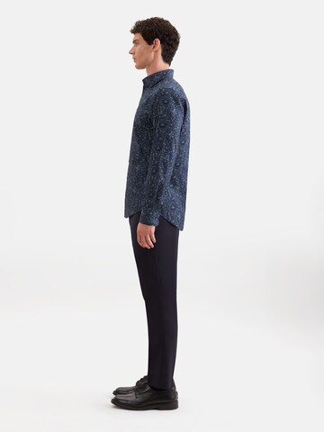 SEIDENSTICKER Slim Fit Hemd 'Smart Essentials' in Blau
