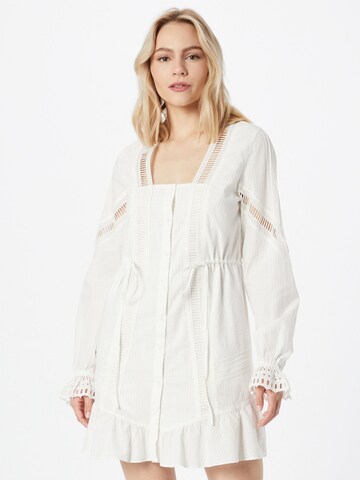 The Kooples Kleid 'ROBE' in Weiß: Vorderseite