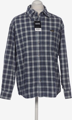 WRANGLER Button Up Shirt in L in Blue: front