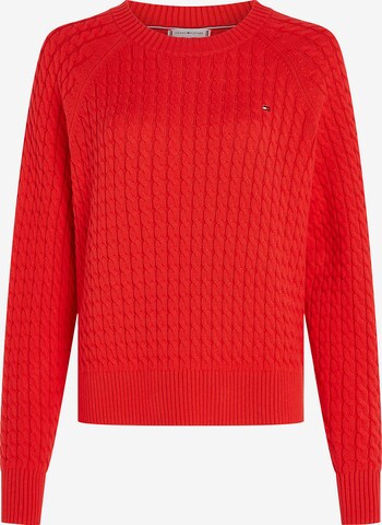 TOMMY HILFIGER Pullover i rød: forside