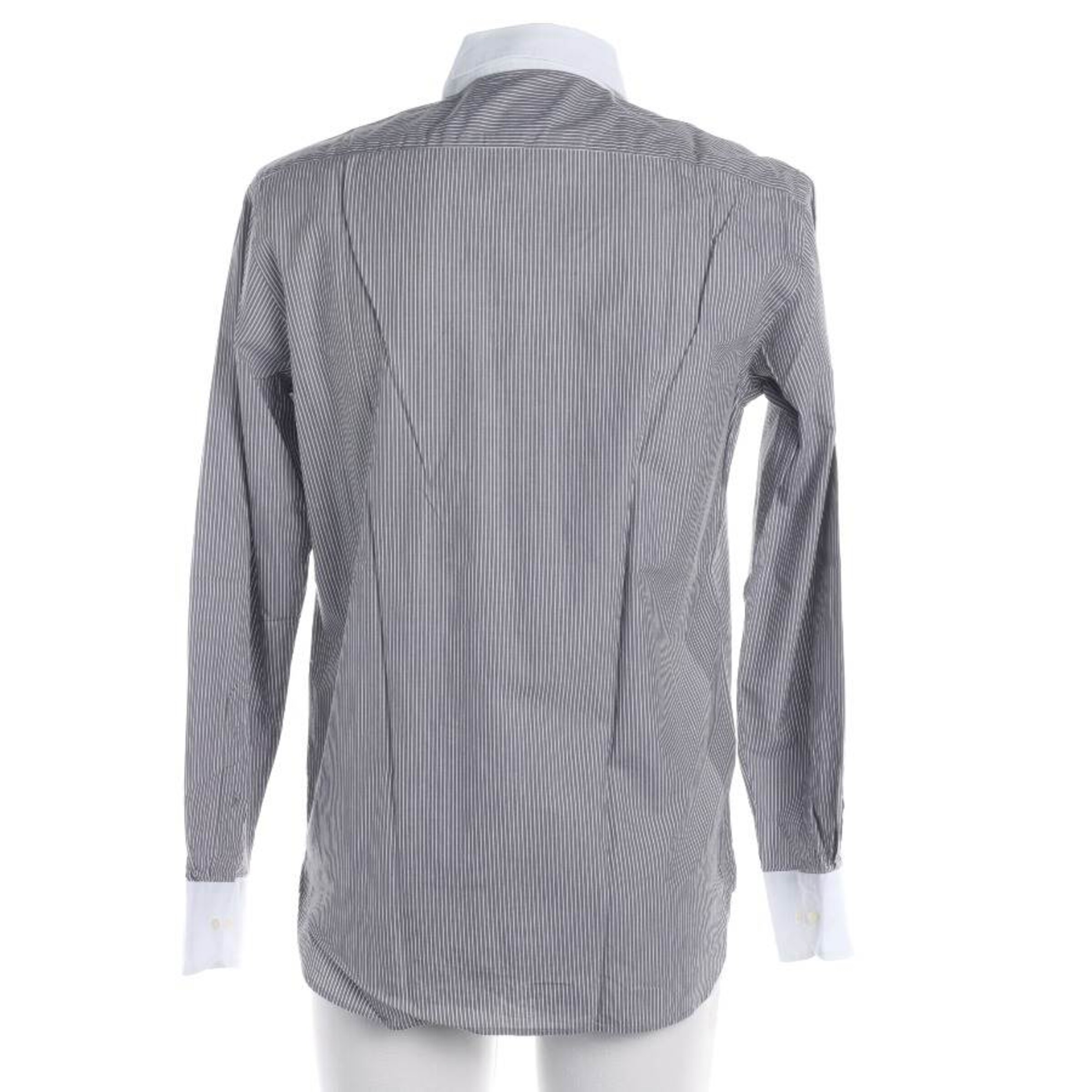 HECHTER PARIS Button Up Shirt in M in Grey