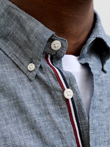 JACK & JONES Regular Fit Hemd in Blau