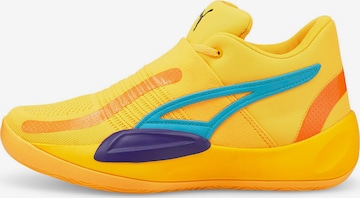 PUMA Athletic Shoes 'Rise Nitro' in Yellow: front