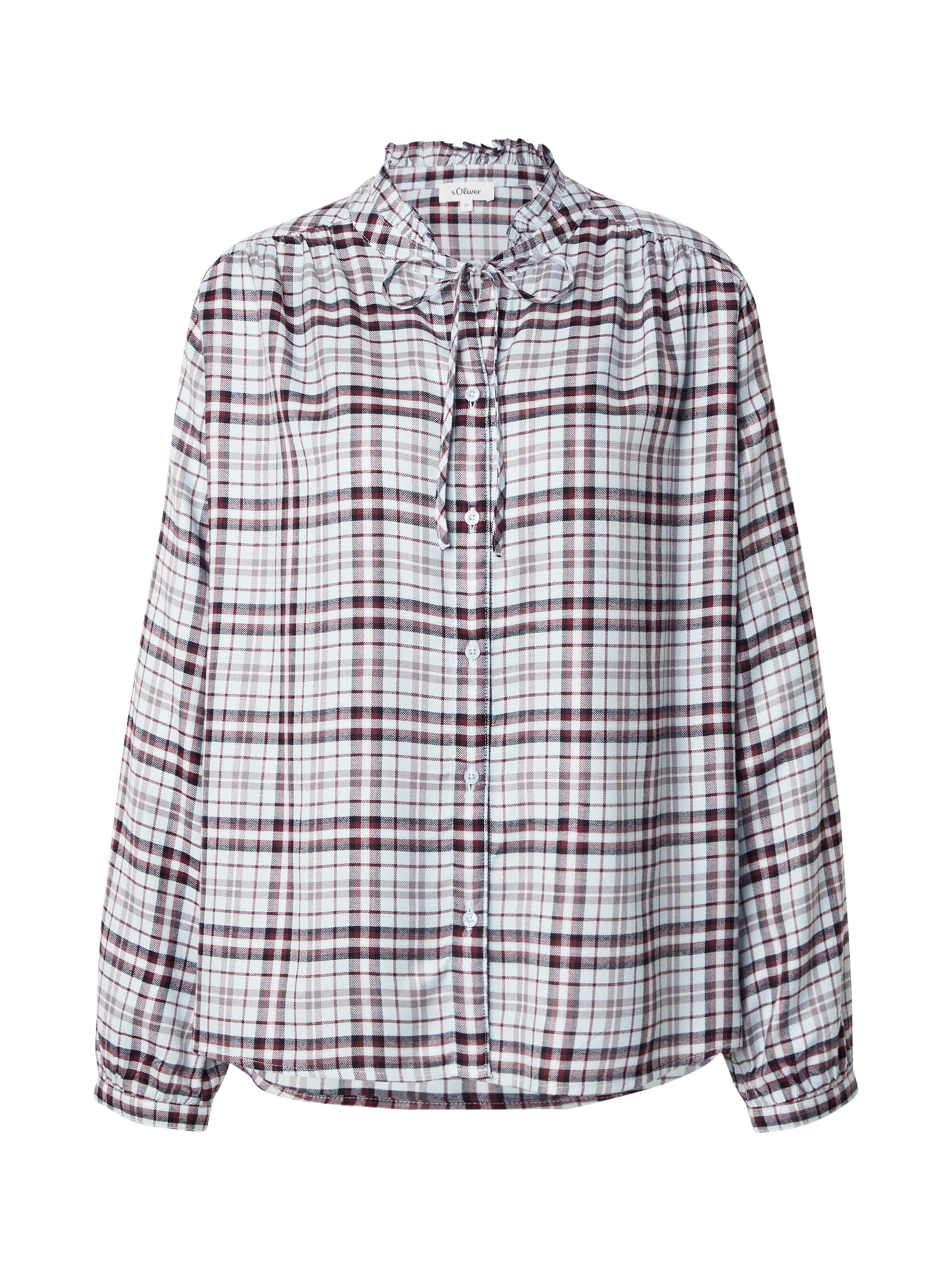 Camicia da donna di s.Oliver in blu: frontale