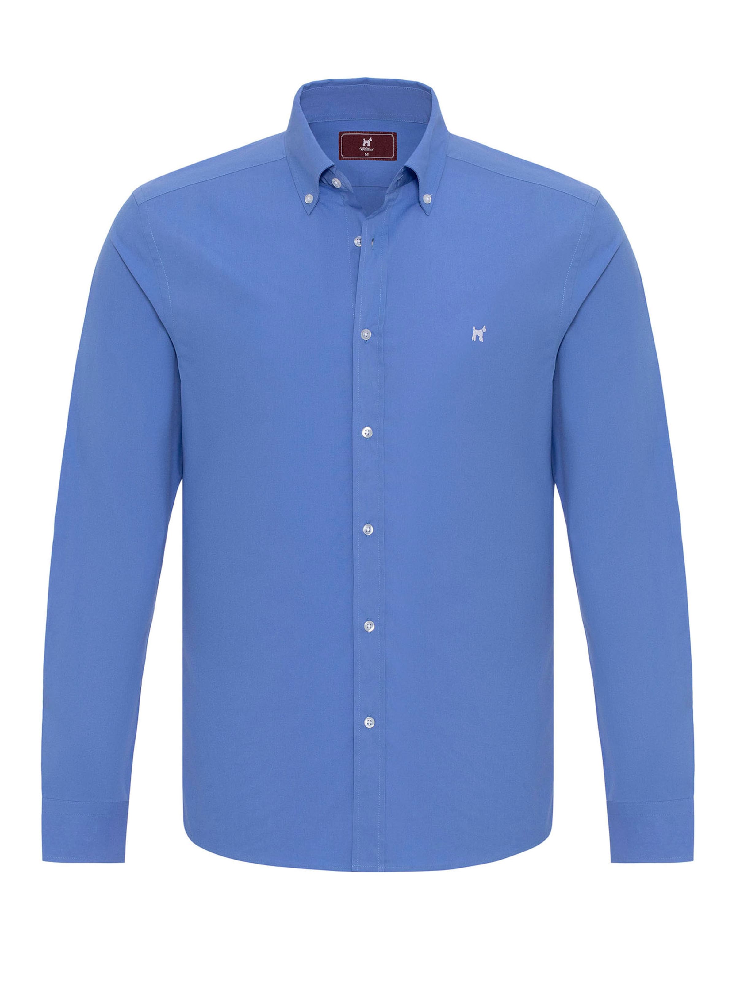 Williot - Camisa em azul: frente
