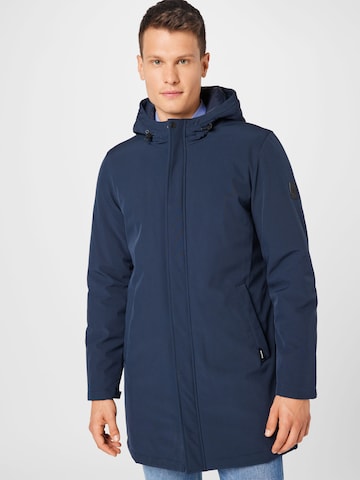 Matinique Winter jacket 'Deston' in Blue: front