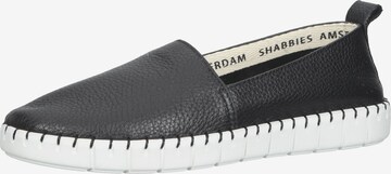 SHABBIES AMSTERDAM Classic Flats in Black: front