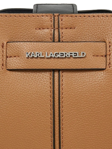 Sac bandoulière 'Karl Lagerfeld Sac Seau Caramel' Karl Lagerfeld en marron
